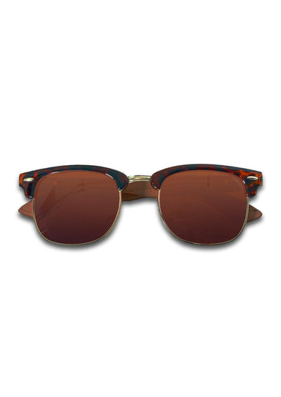 Eyewood Clubmaster - Cassidy - Our classic wooden sunglasses with style from the 1970s.