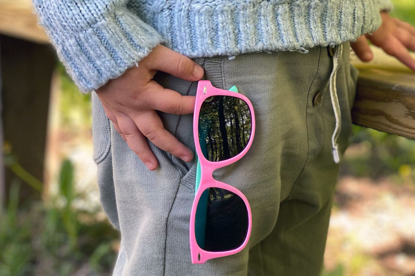 Sunglasses for kids in all different models.