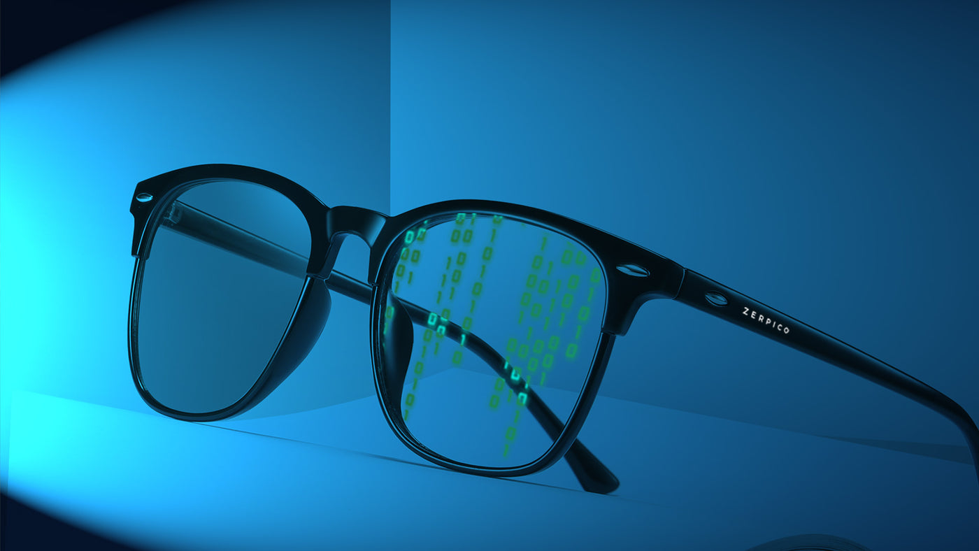 Our bluelight glasses protect you everywhere.