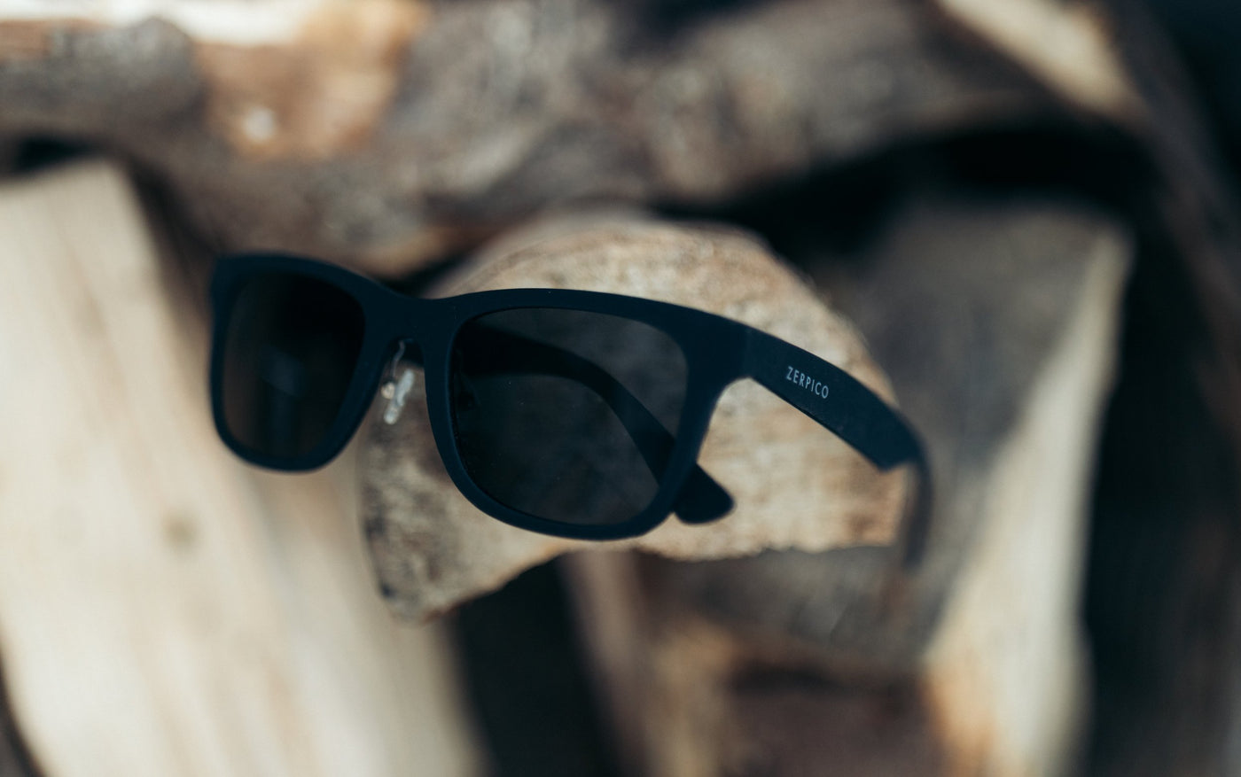 Biodegradable paper sunglasses from Zerpico.