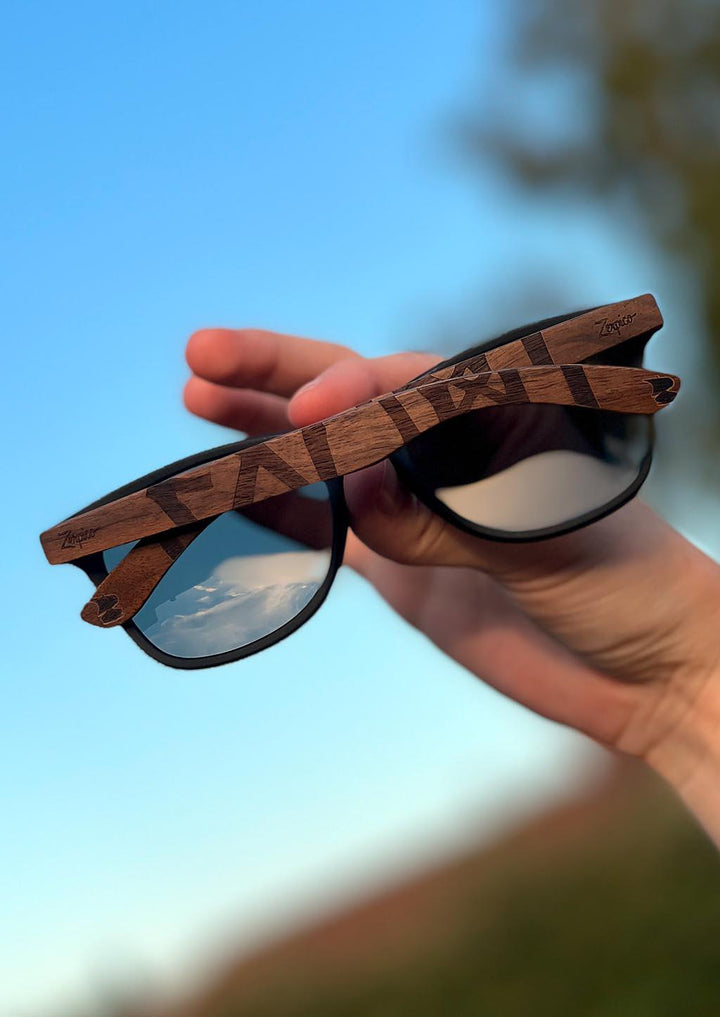 Norse Runes Handmade Wooden Sunglasses, Wood Sunglasses, Personalized Sunglasses selling