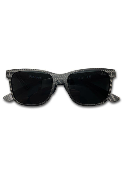 Carbon Fiber Sunglasses - Fibrous V4 - Details in the front.