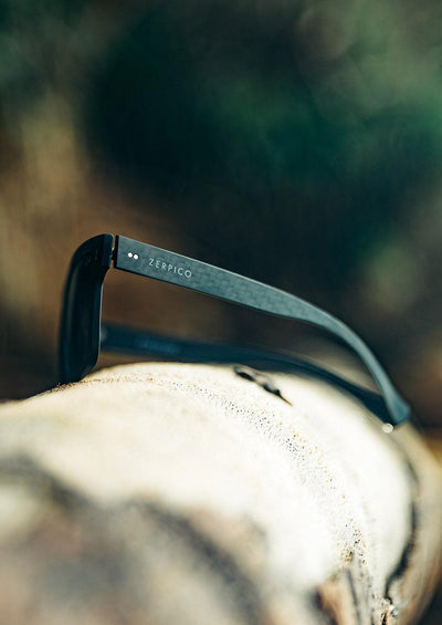 Carbon Fiber Sunglasses - Fibrous V4 - Photo taken outside in Sri Lanka.
