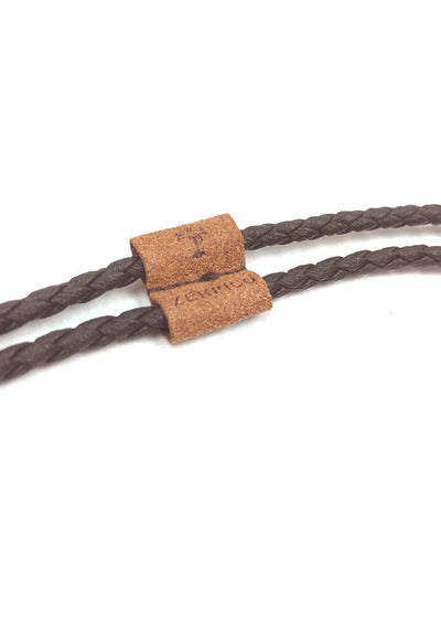 Leather Safety Strap - Brown - zerpico