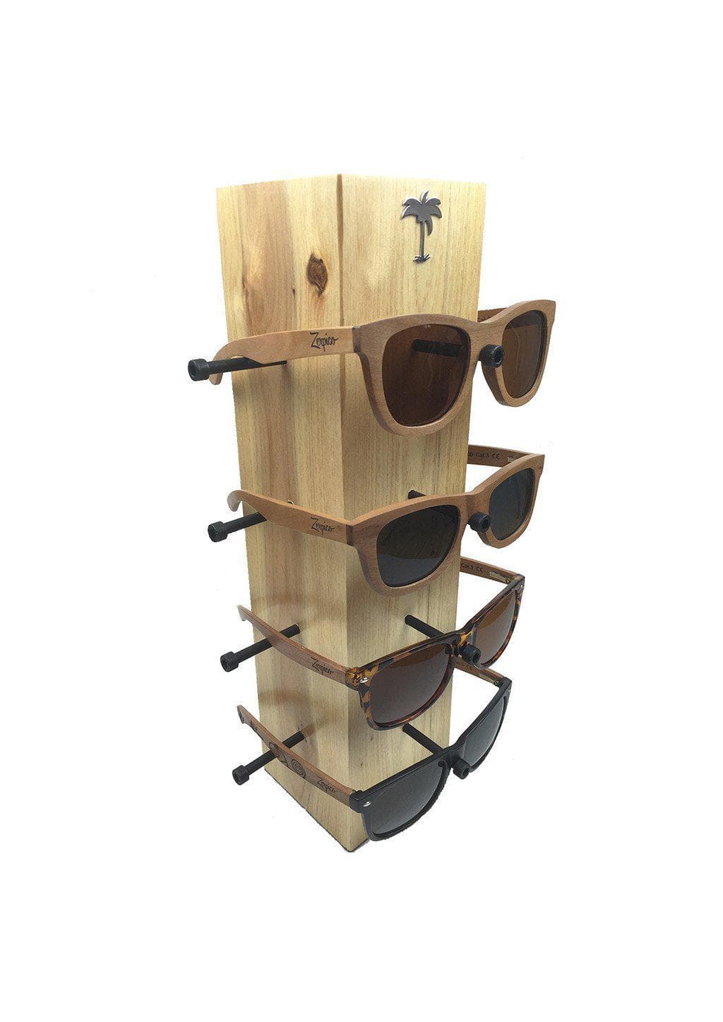 Zerpico - Wooden Sunglasses Display - zerpico