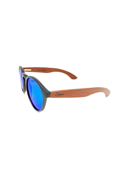 Eyewood Cubs - Lilo - Wooden sunglasses for kids and toddlers. Showing the front.